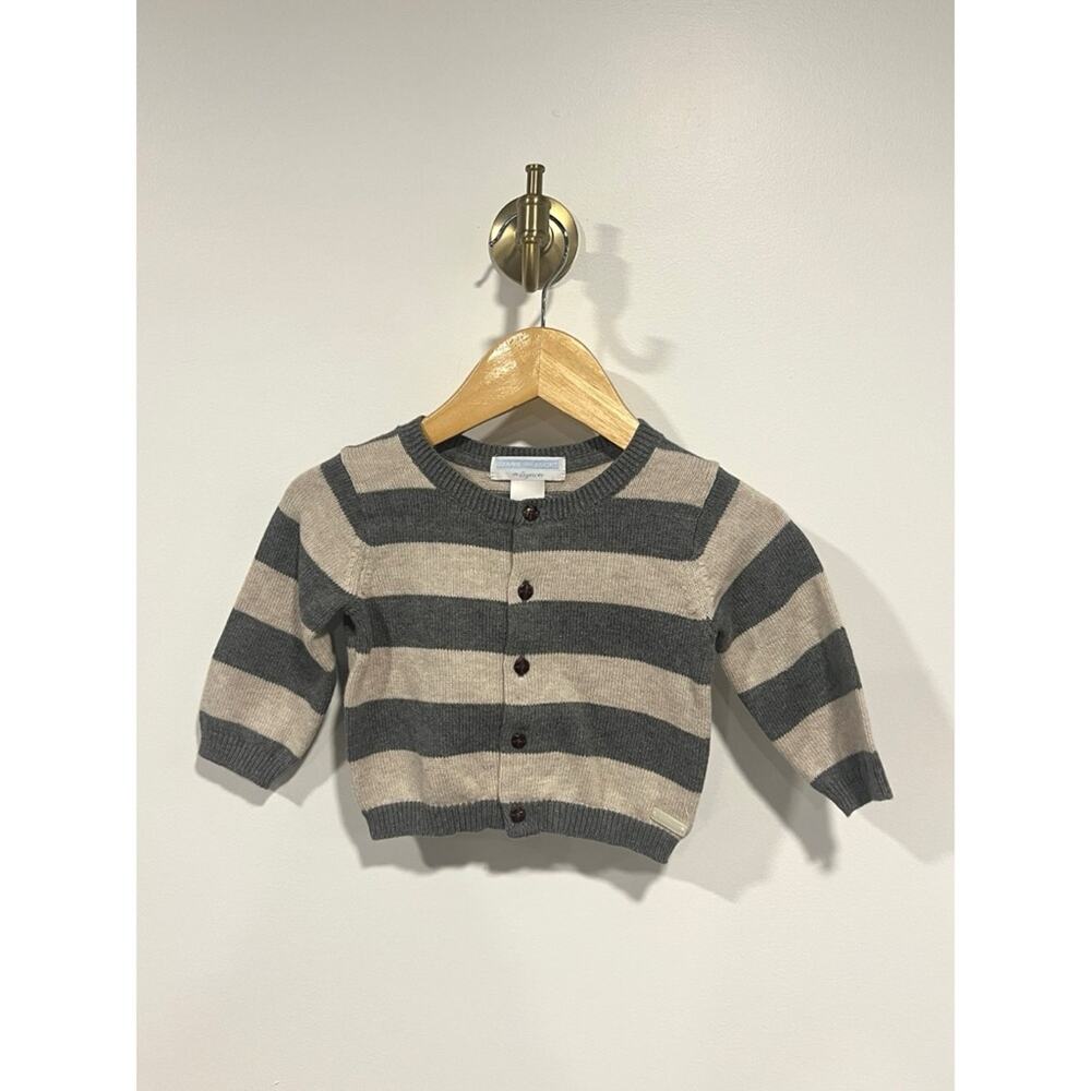 Janie and Jack Stripe Cardigan 3-6 mo